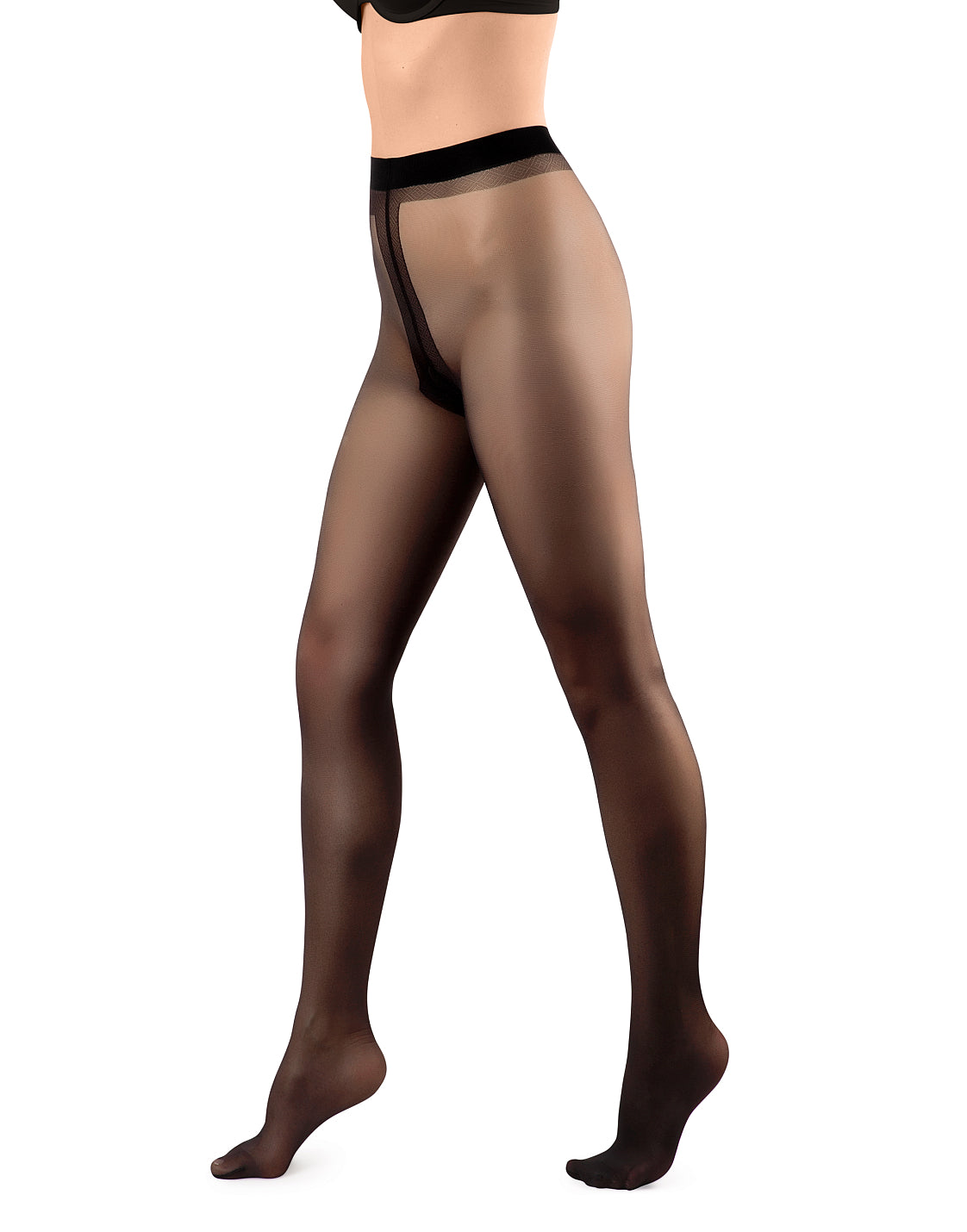 Invisible sheer tights Elle 20