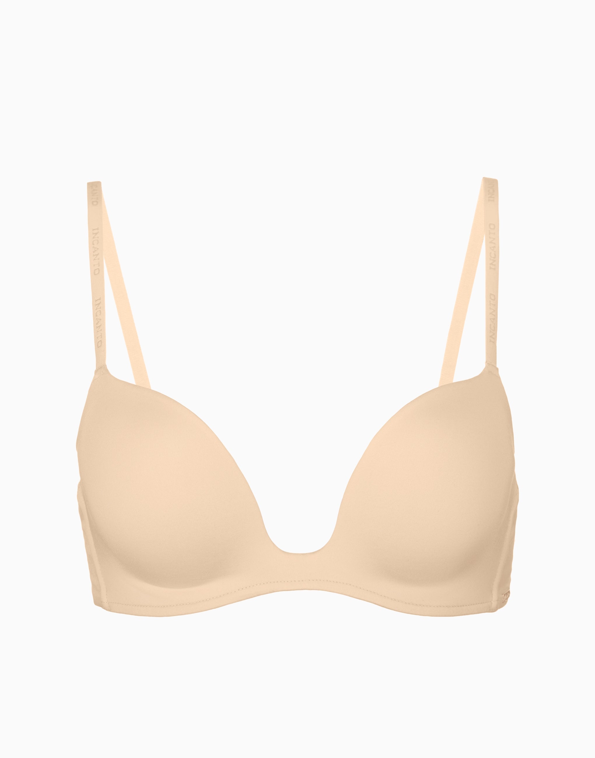 Push-Up-BH mit vorgeformten Cups auf einem Skin-Brustgurt