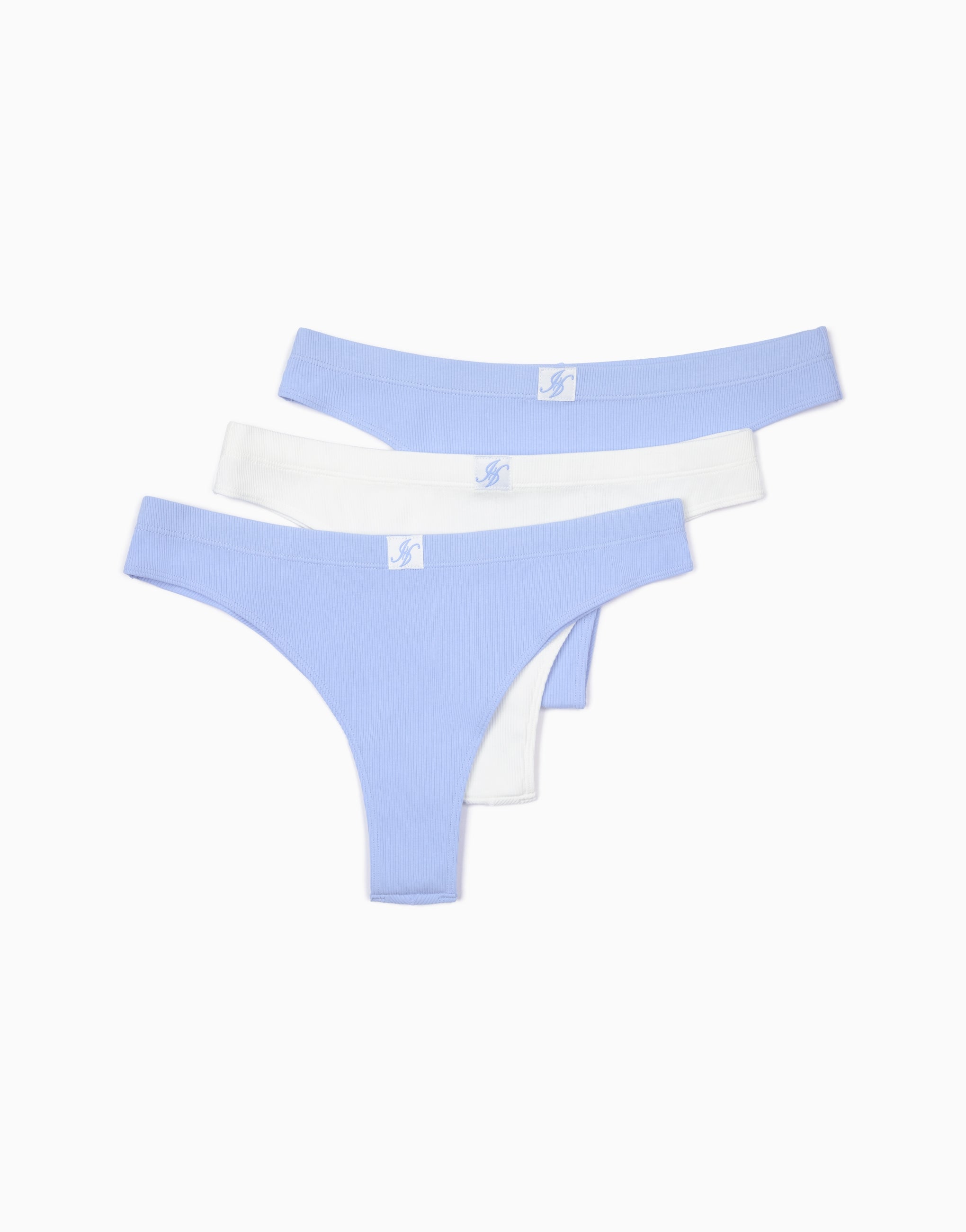 Set of 3 mid-rise Brazilian briefs MD1034