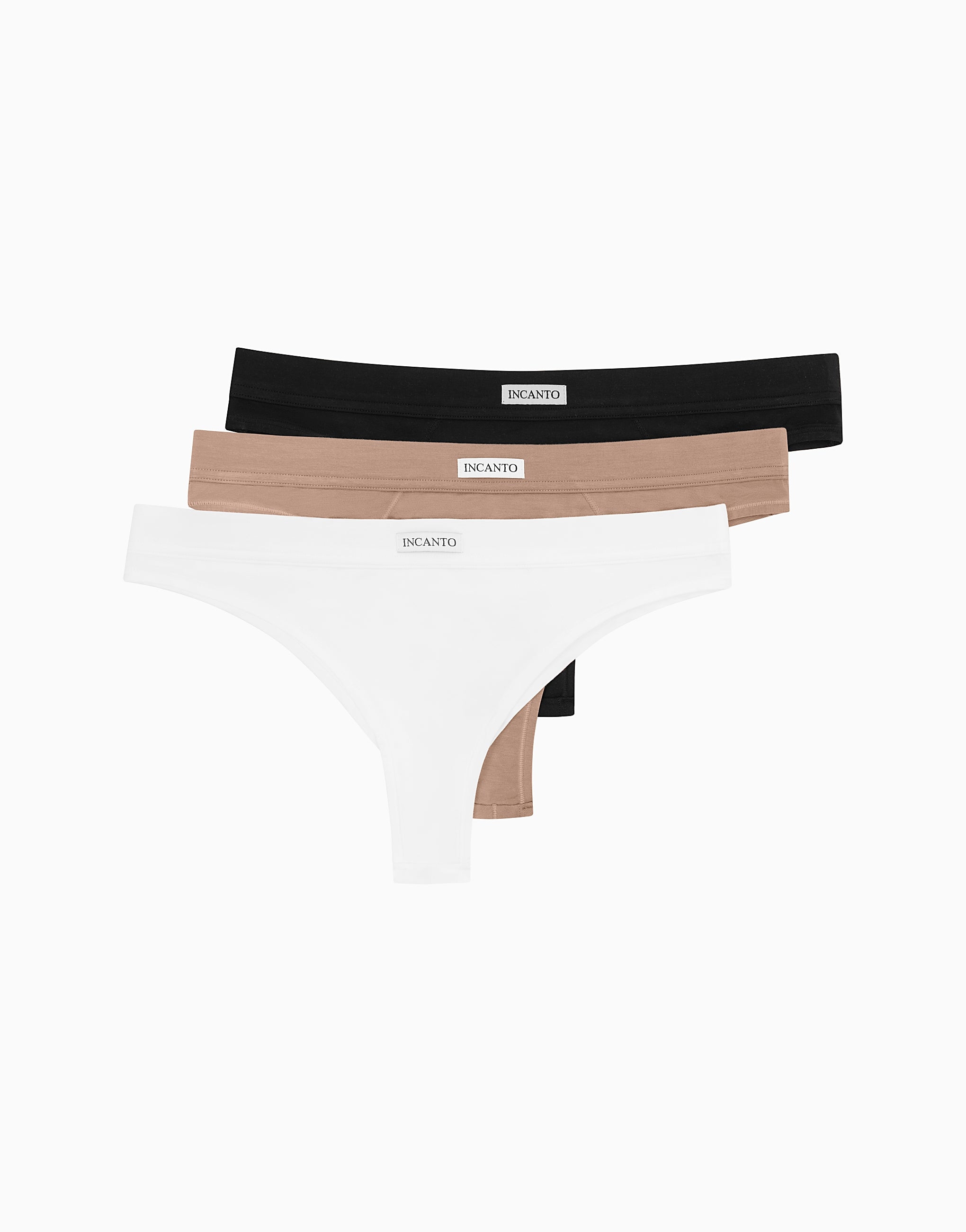 Set of 3 Brazilian Mid-Rise Briefs MD839