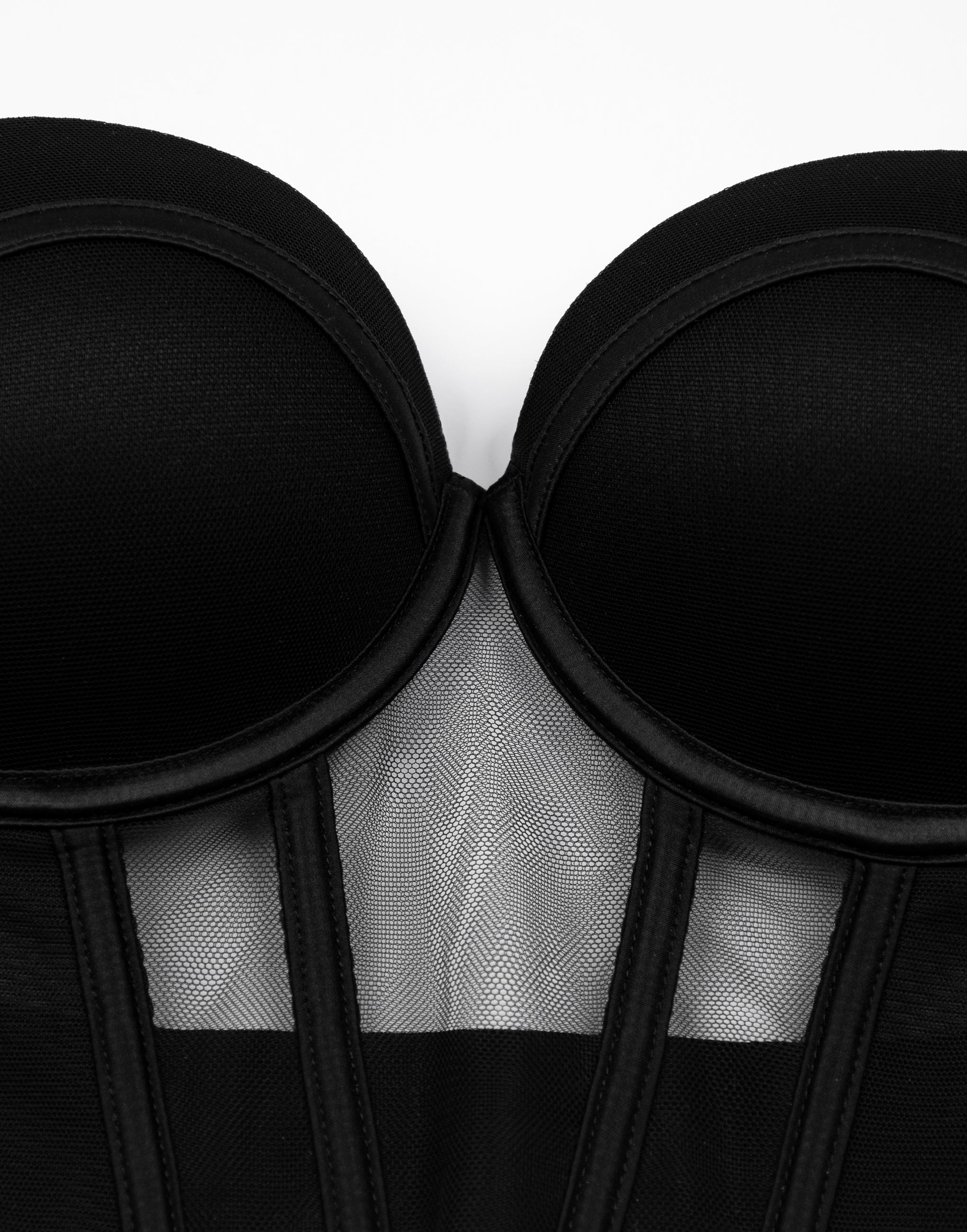 CD950 Push-Up Balconette Bra with Preformed Cups