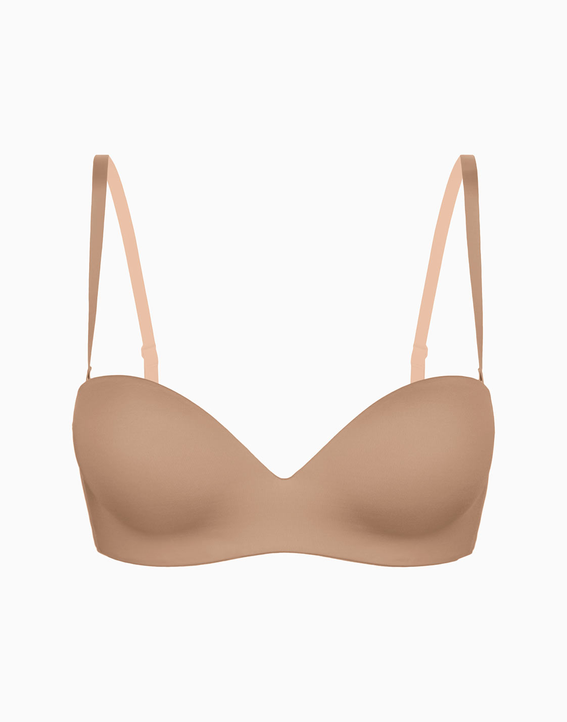 Doppel-Push-Up Balconette-BH mit vorgeformten Cups ohne Bügel Skin