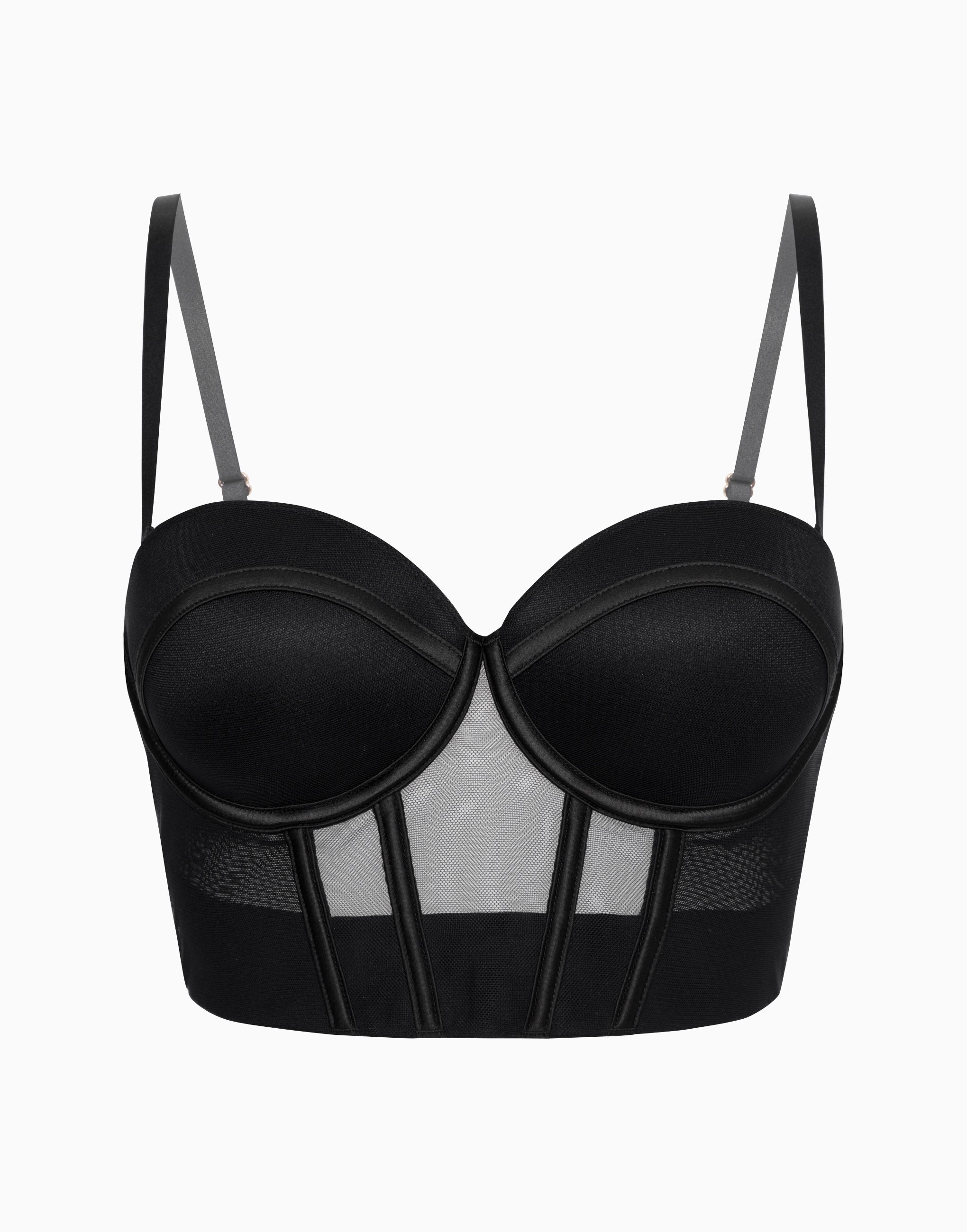 CD950 Push-Up Balconette Bra with Preformed Cups