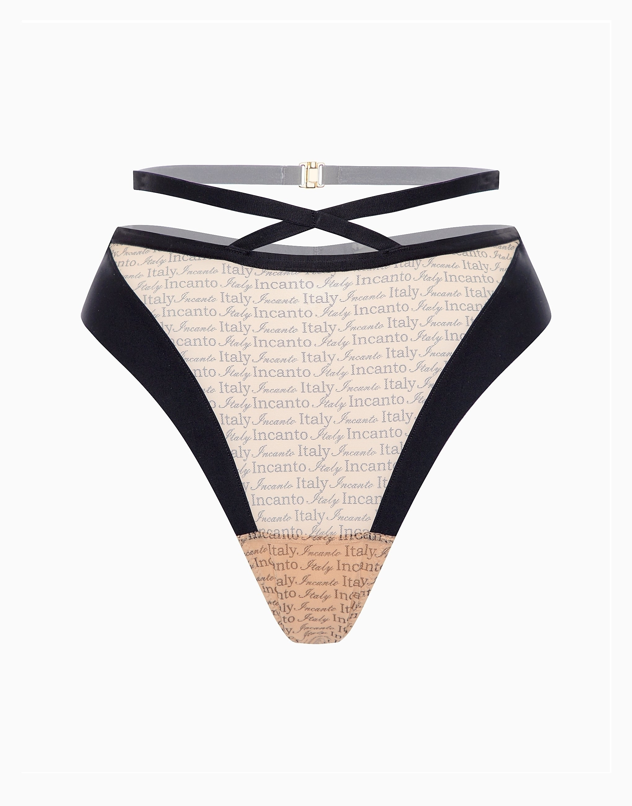 CD943 High Waist Brazilian Briefs