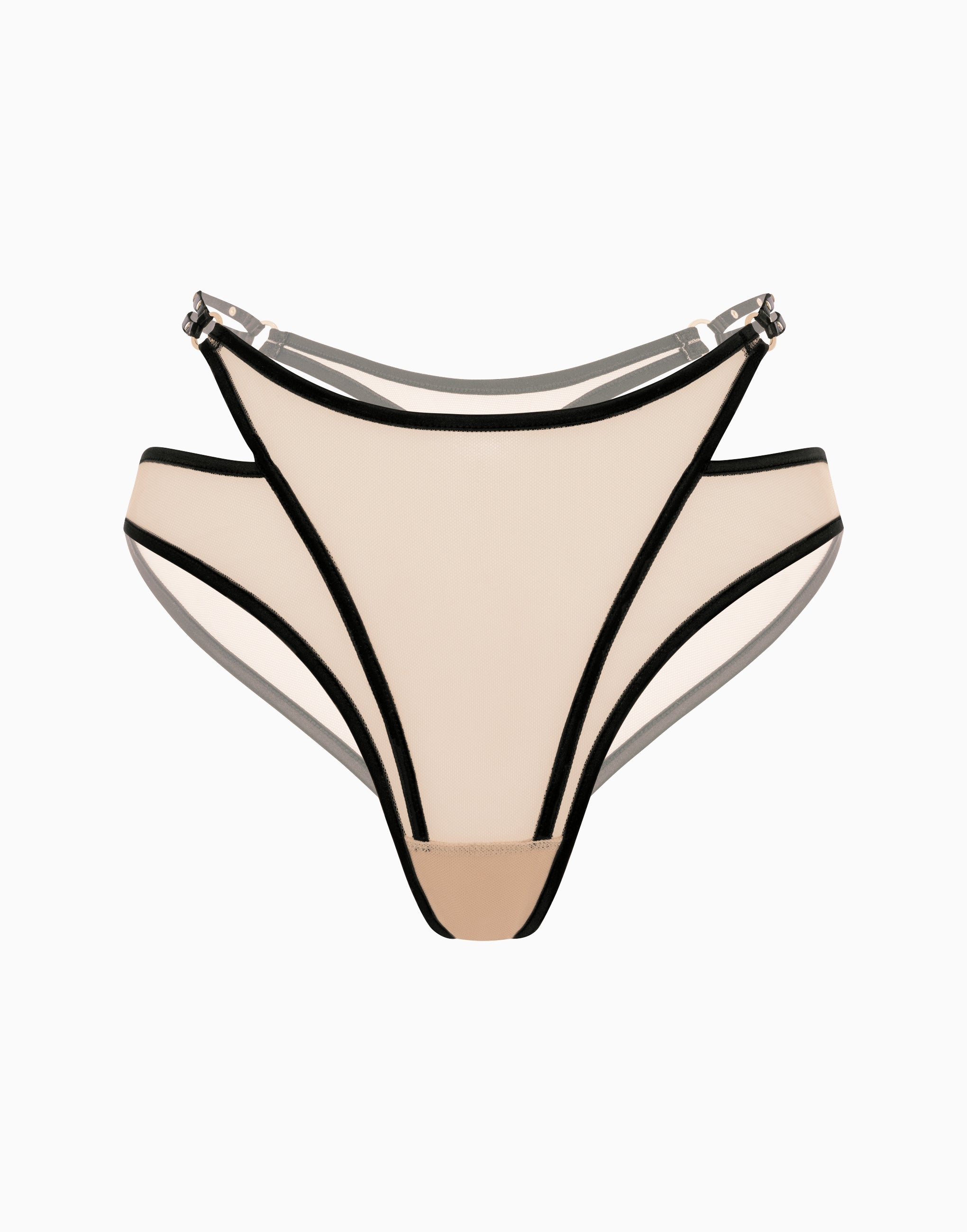 CD950 High Waist Brazilian Briefs