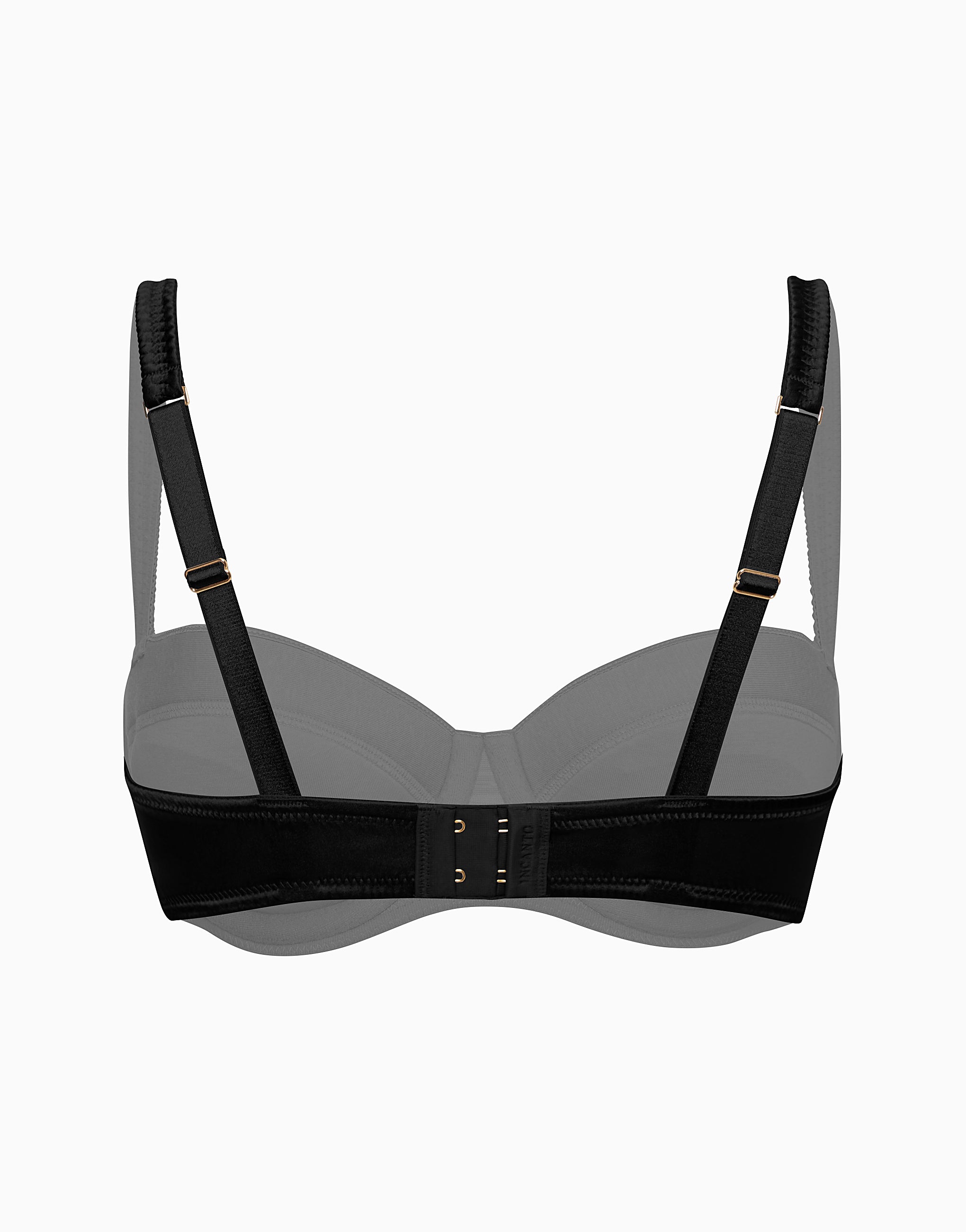 Soutien-gorge balconnet avec bonnets souples et rembourrage en éponge de soie CD377