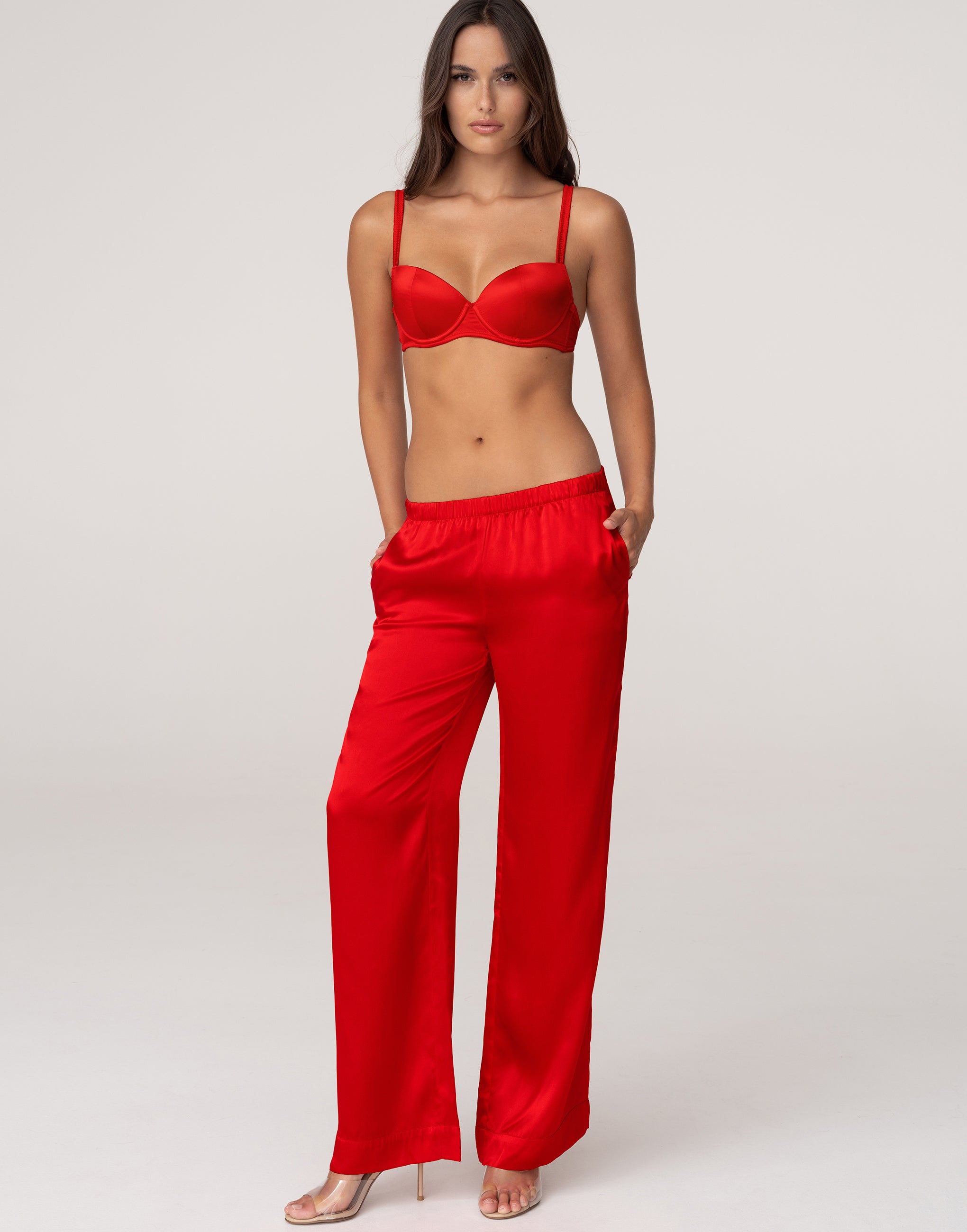 Pantalon en soie PD267