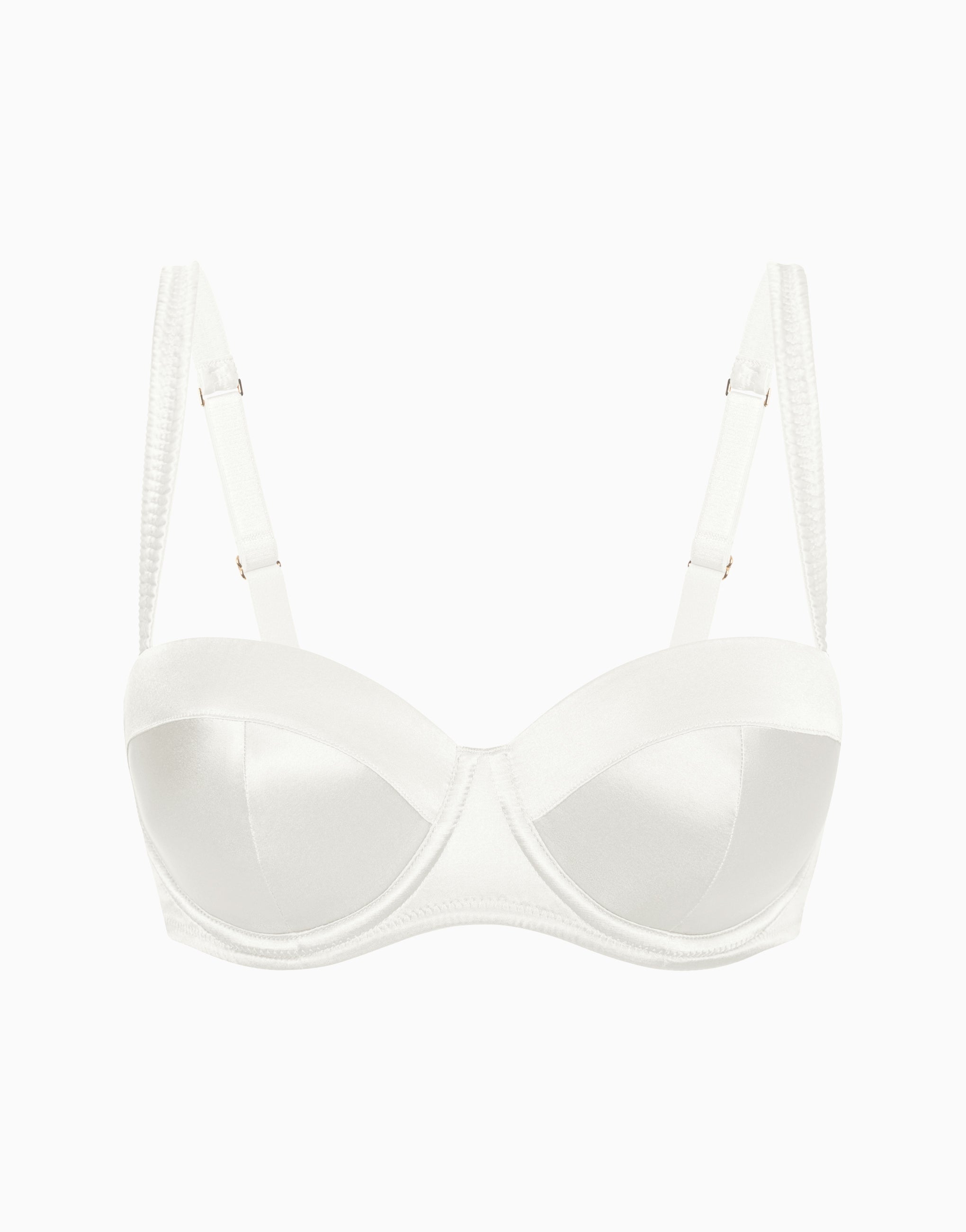 Soutien-gorge balconnet avec bonnets souples et rembourrage en éponge de soie CD377