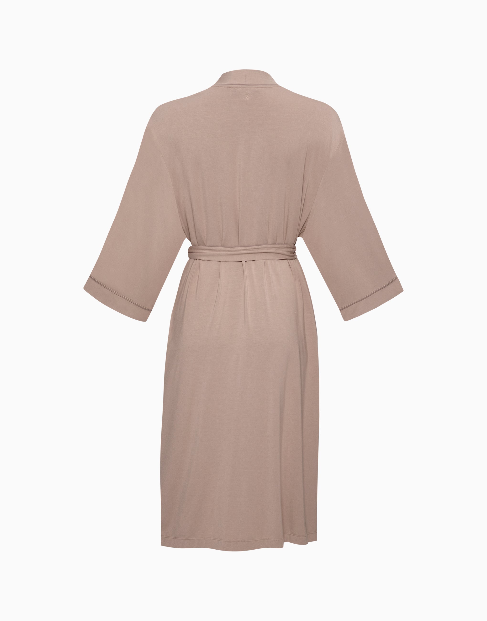 PD826 Three-Quarter Sleeve Dressing Gown