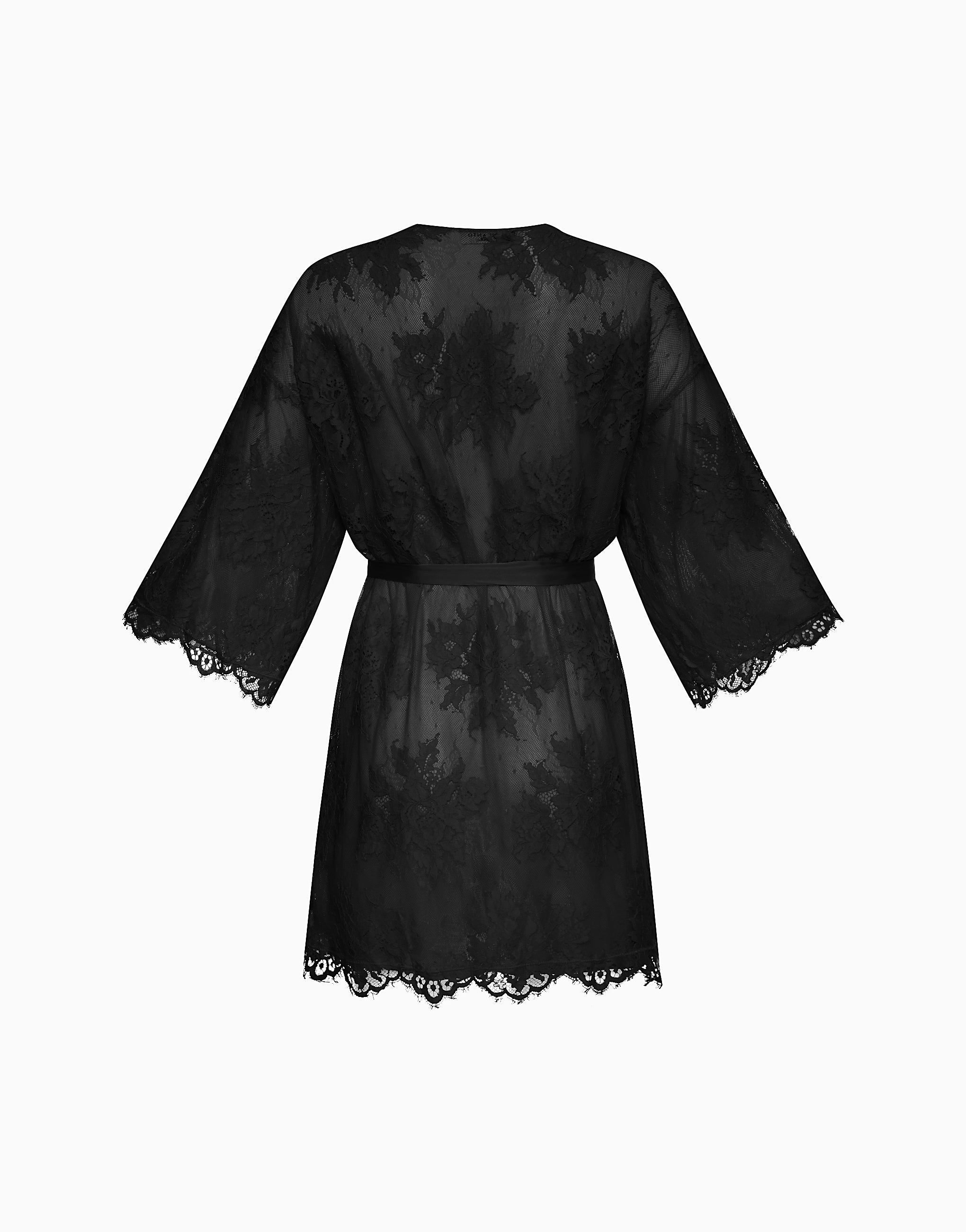 PD841 Three-Quarter Sleeve Dressing Gown