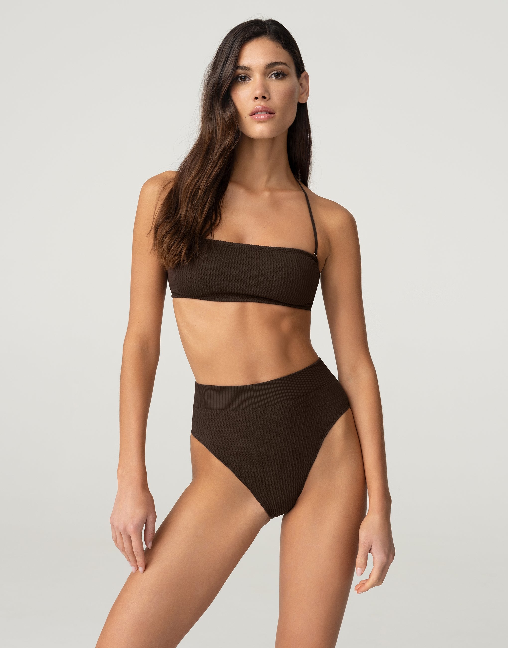 Bandeau bikini with preformed cups ID617