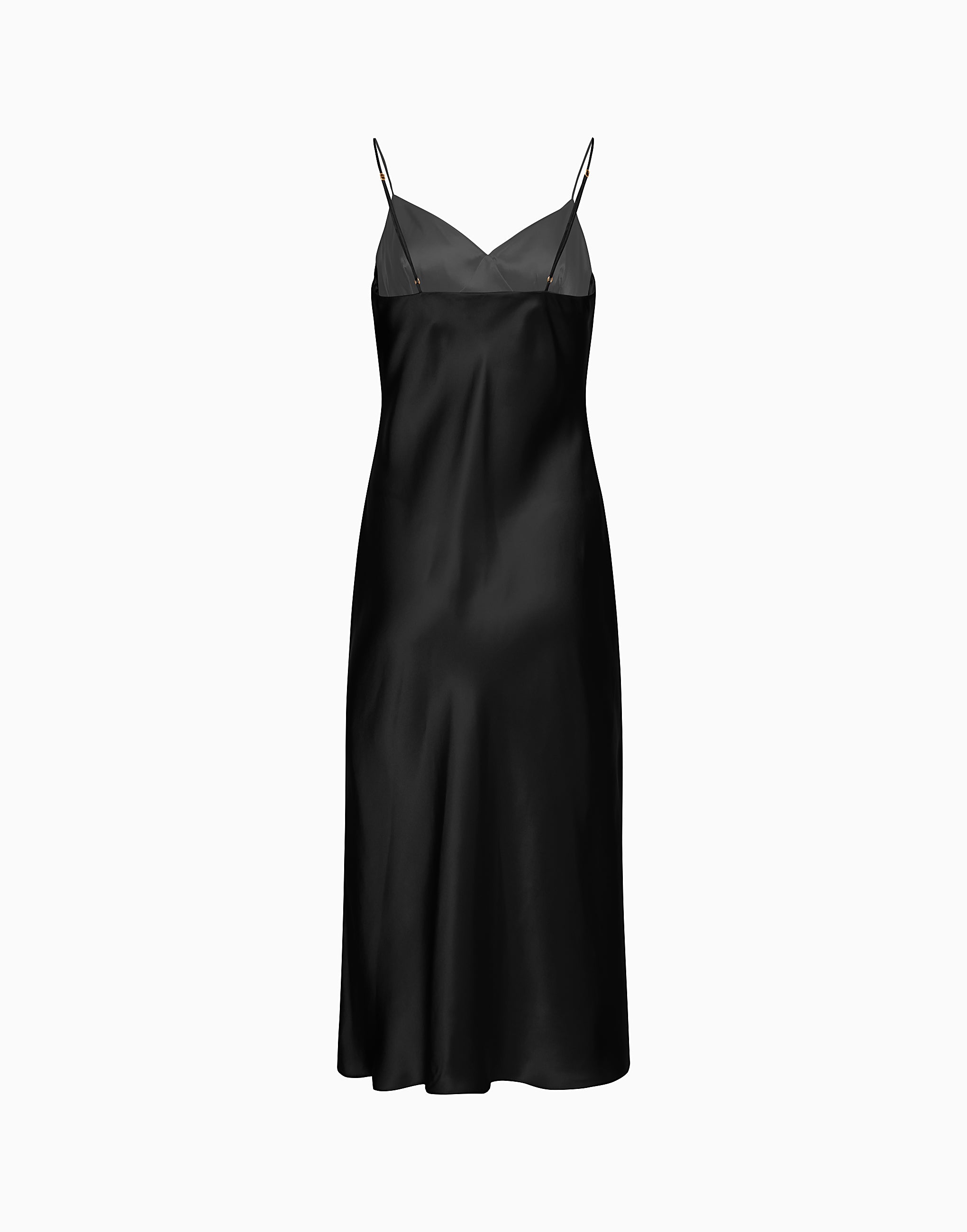 Long slip with silk straps PD267