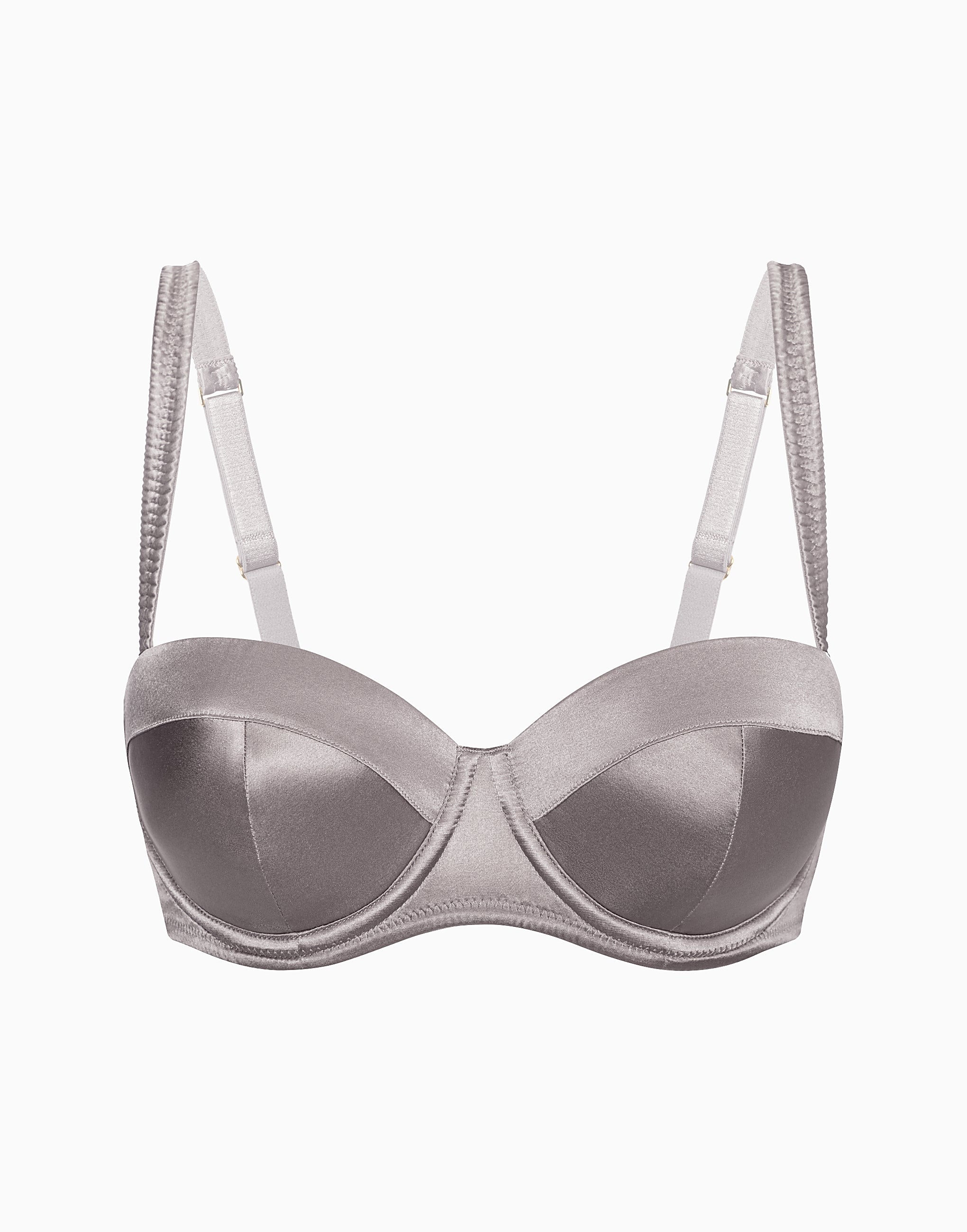 Soutien-gorge balconnet avec bonnets souples et rembourrage en éponge de soie CD377