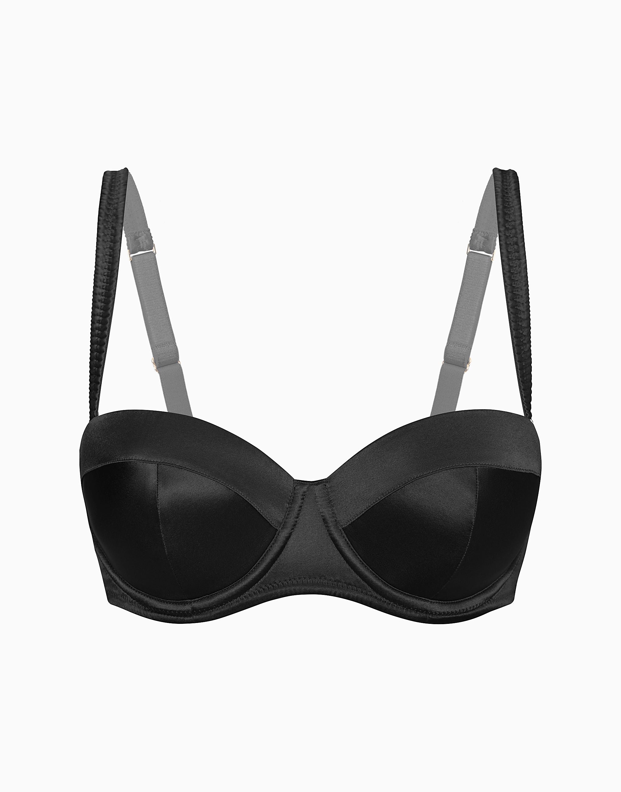 Soutien-gorge balconnet avec bonnets souples et rembourrage en éponge de soie CD377
