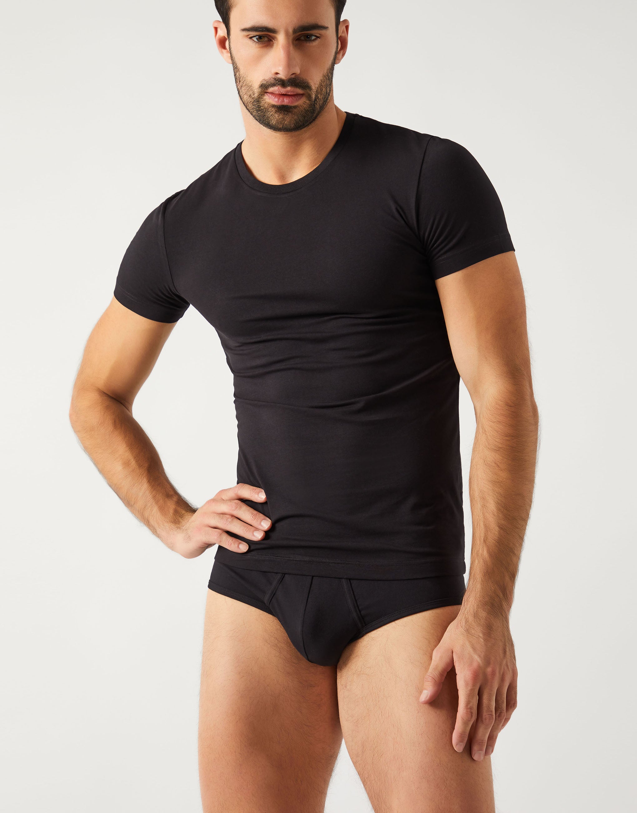 Klassisches Baumwoll-T-Shirt