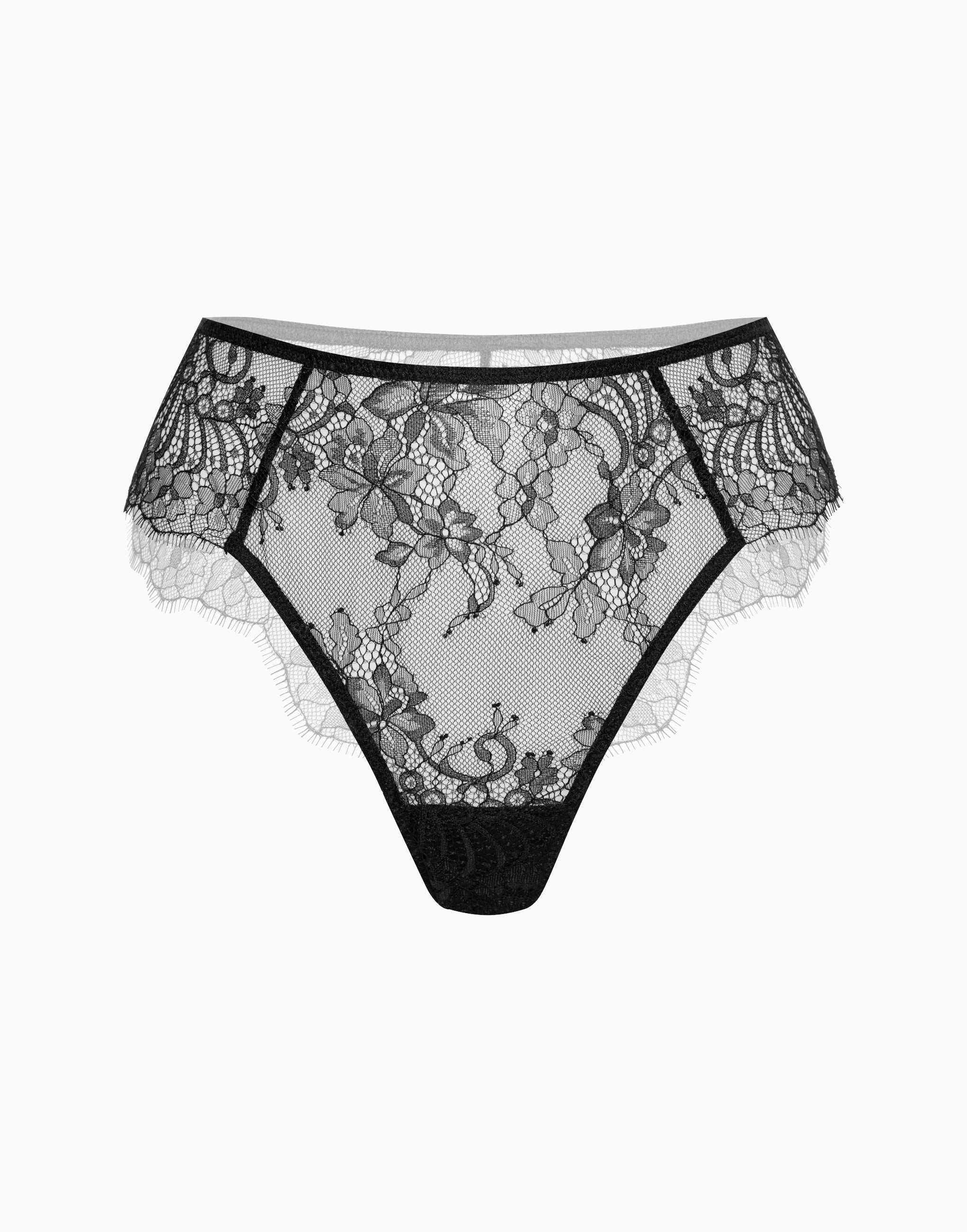 CD868 High Waist Brazilian Briefs
