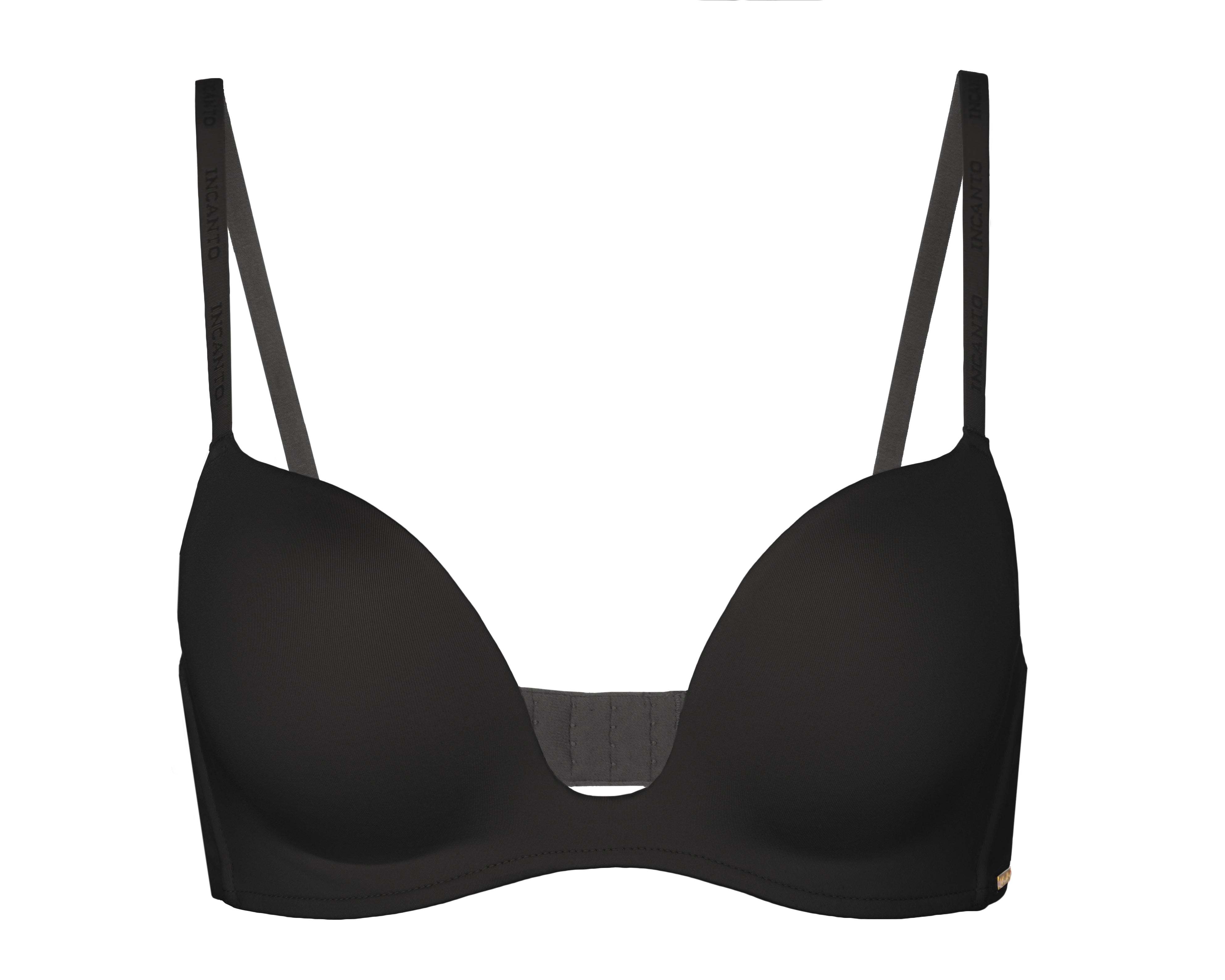 Push-Up-BH mit vorgeformten Cups auf einem Skin-Brustgurt