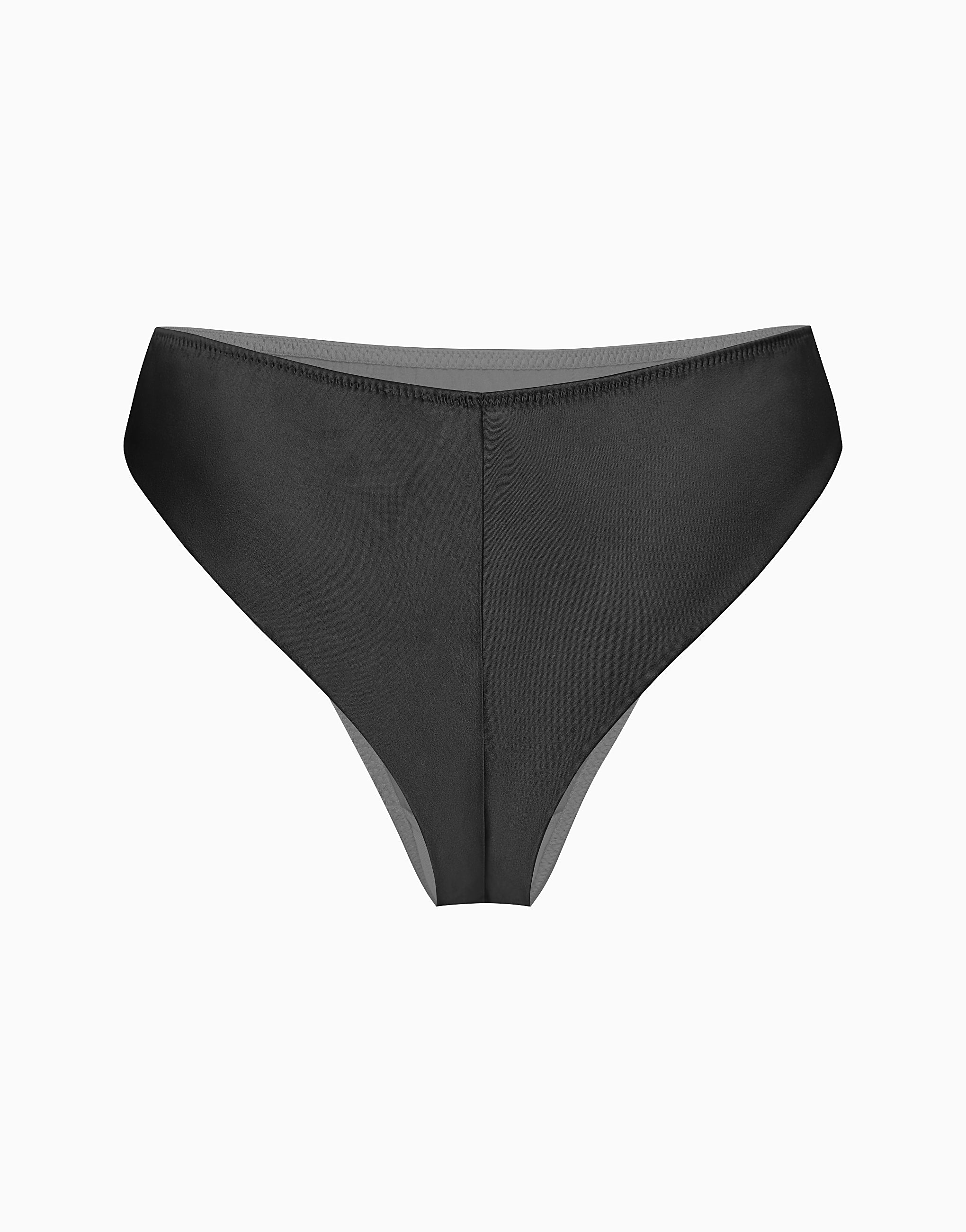 Culotte brésilienne taille mi-haute en soie CD377