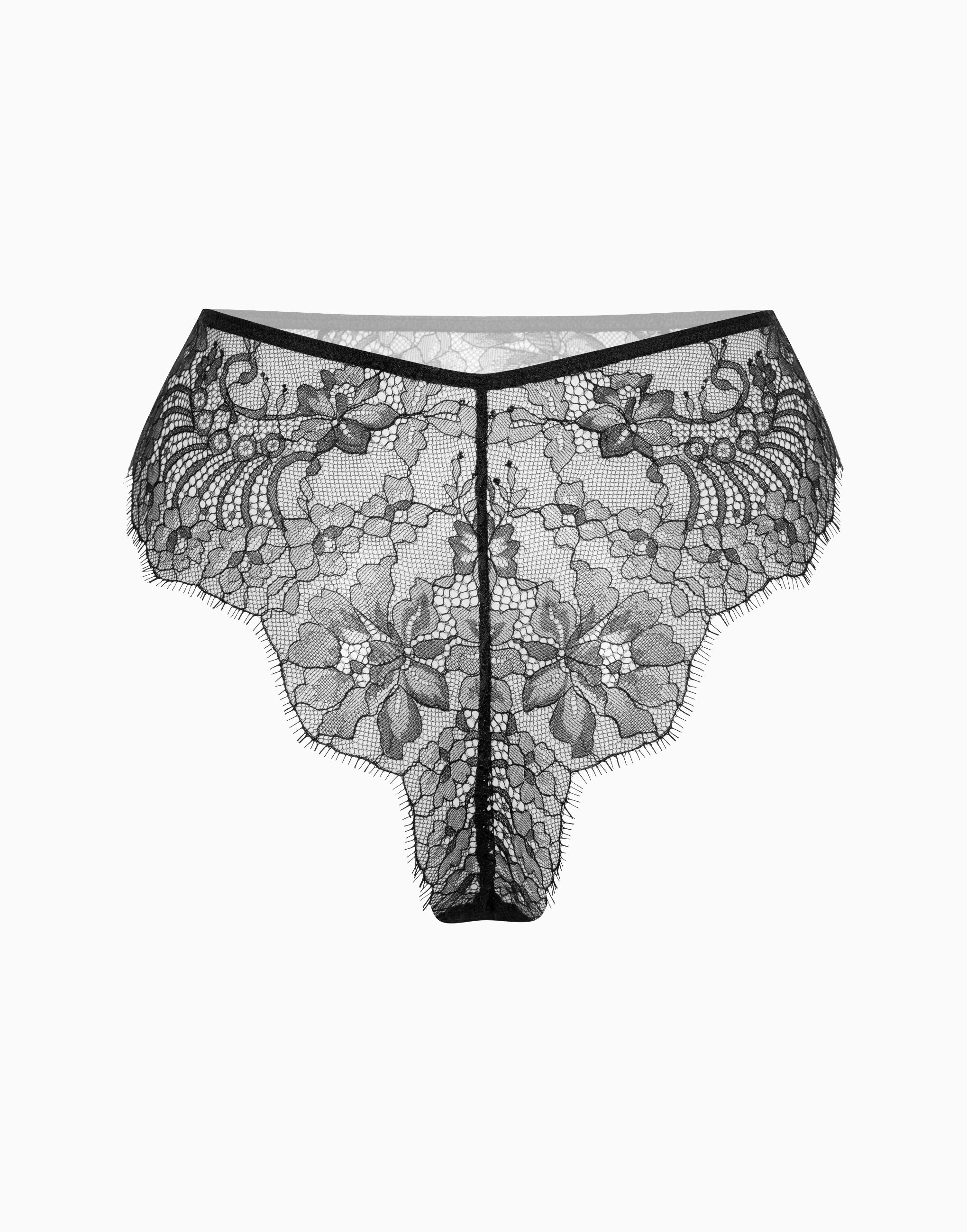 CD868 High Waist Brazilian Briefs