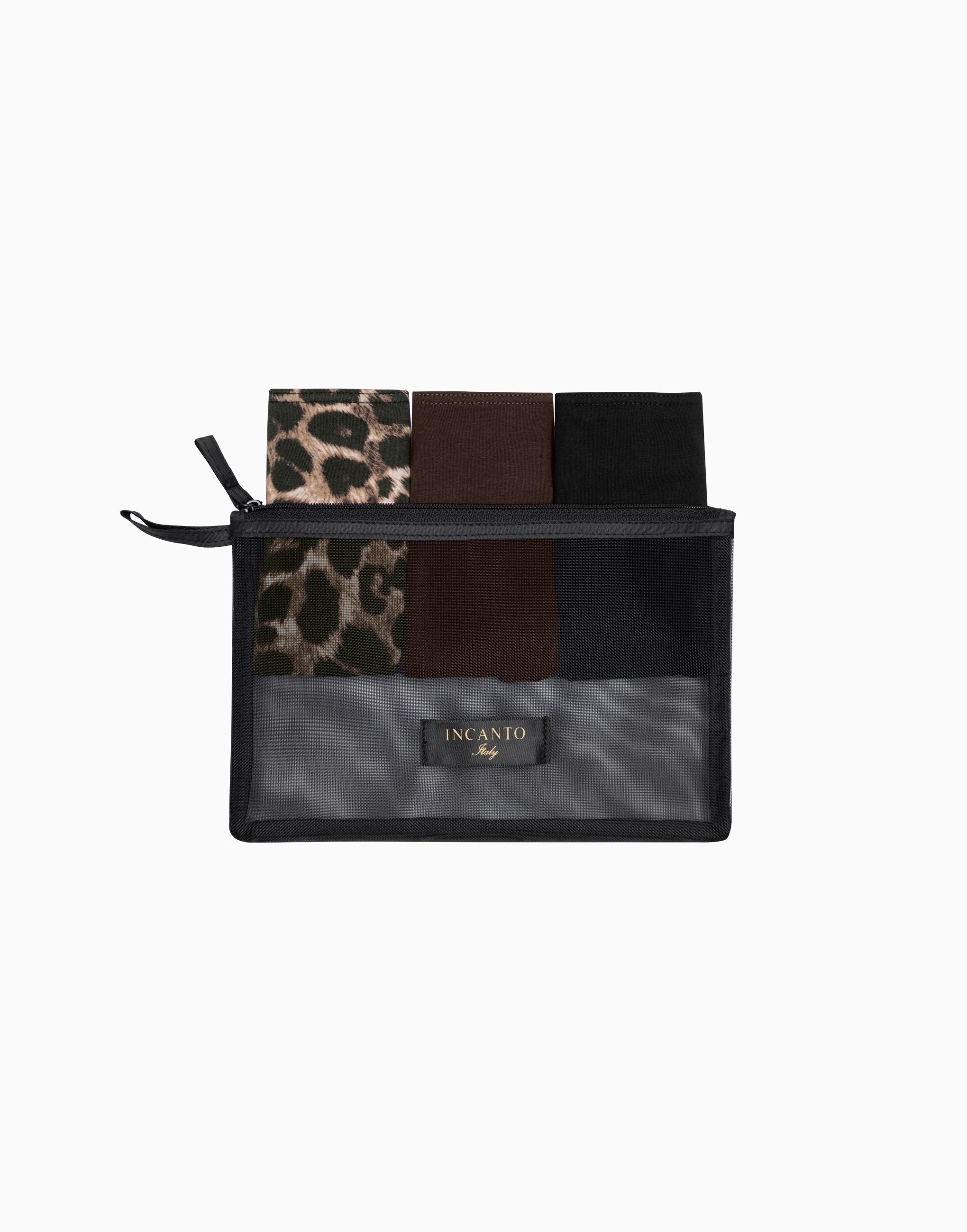 Set of 3 Mid-Rise Thongs MD981