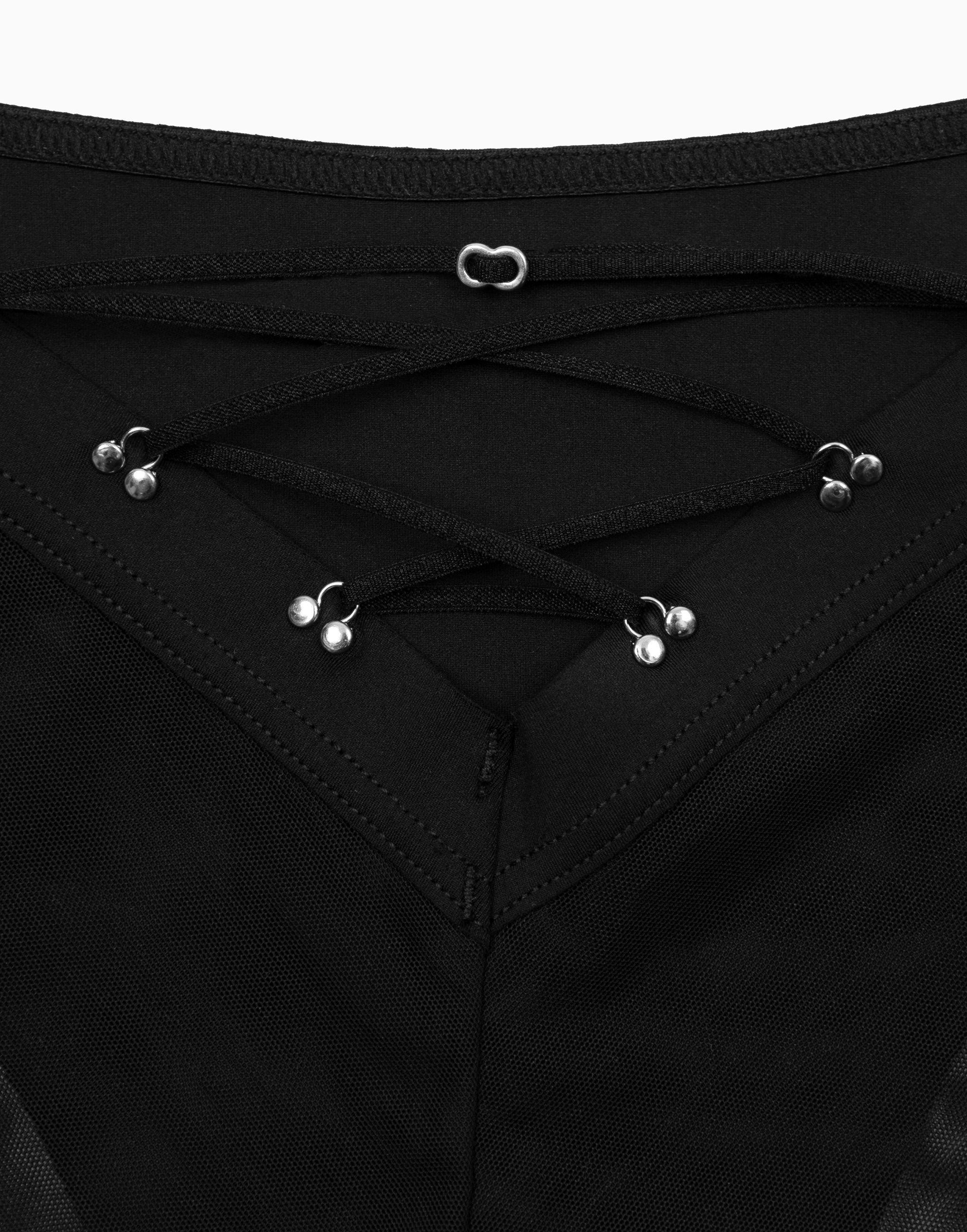 CD897 High Waist Brazilian Briefs