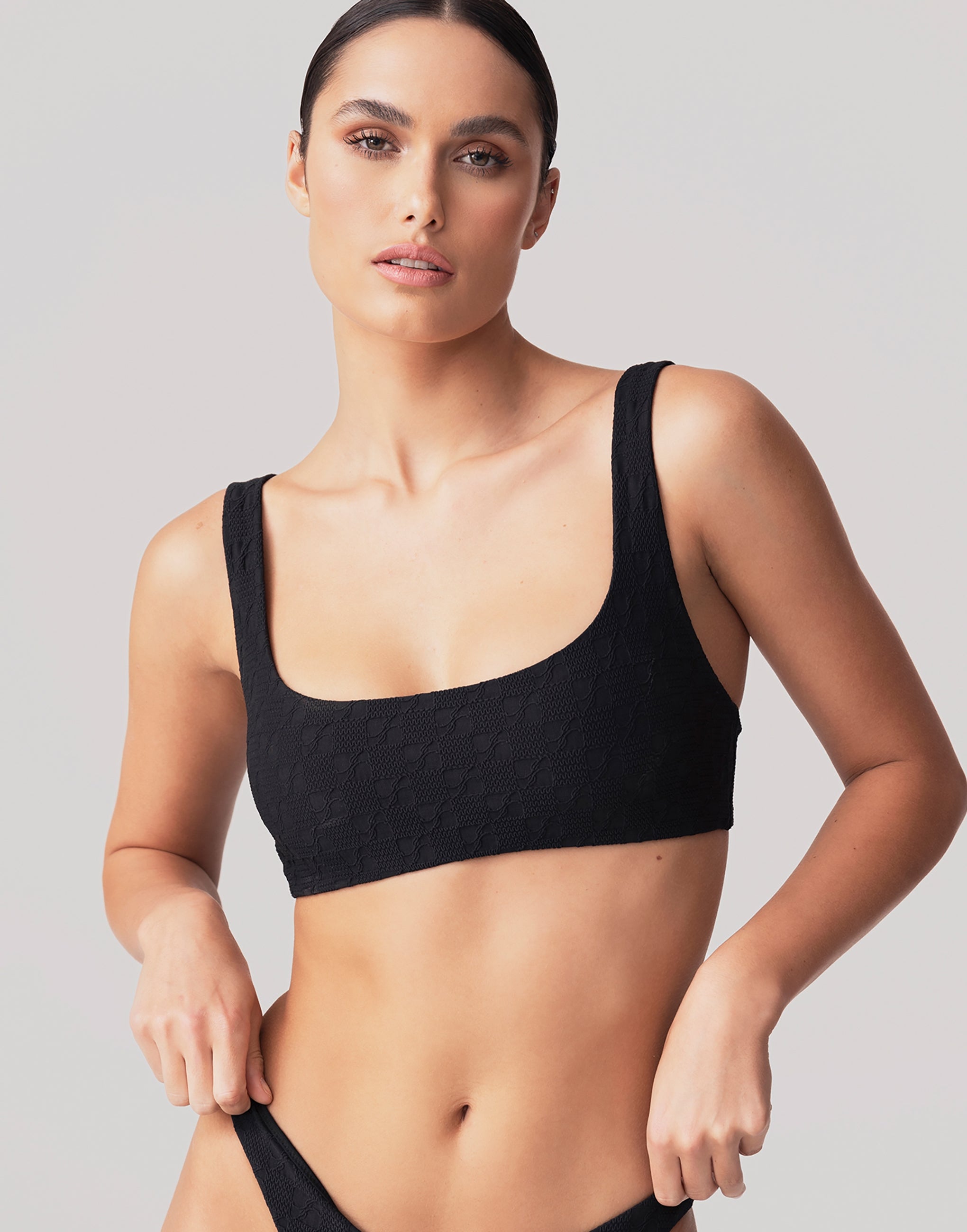 Bandeau bikini with preformed cups ID499