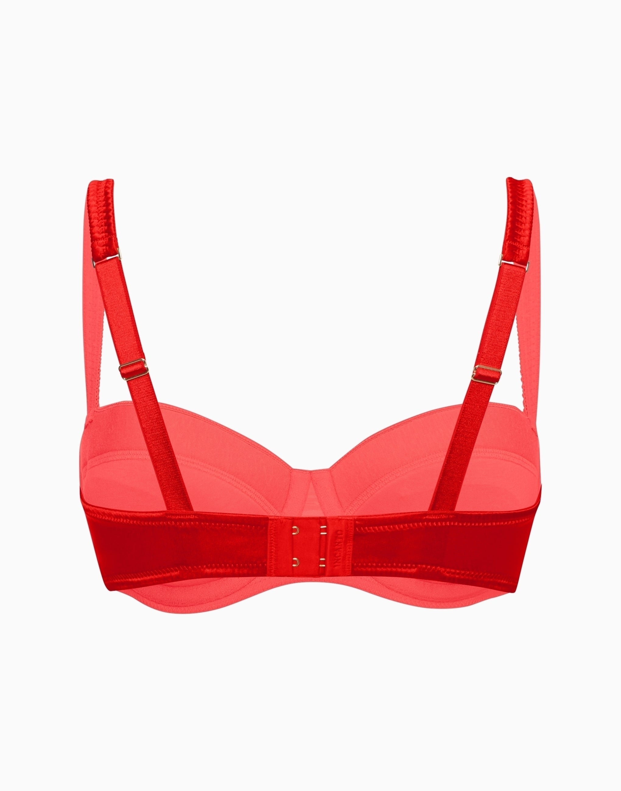 Soutien-gorge balconnet avec bonnets souples et rembourrage en éponge de soie CD377