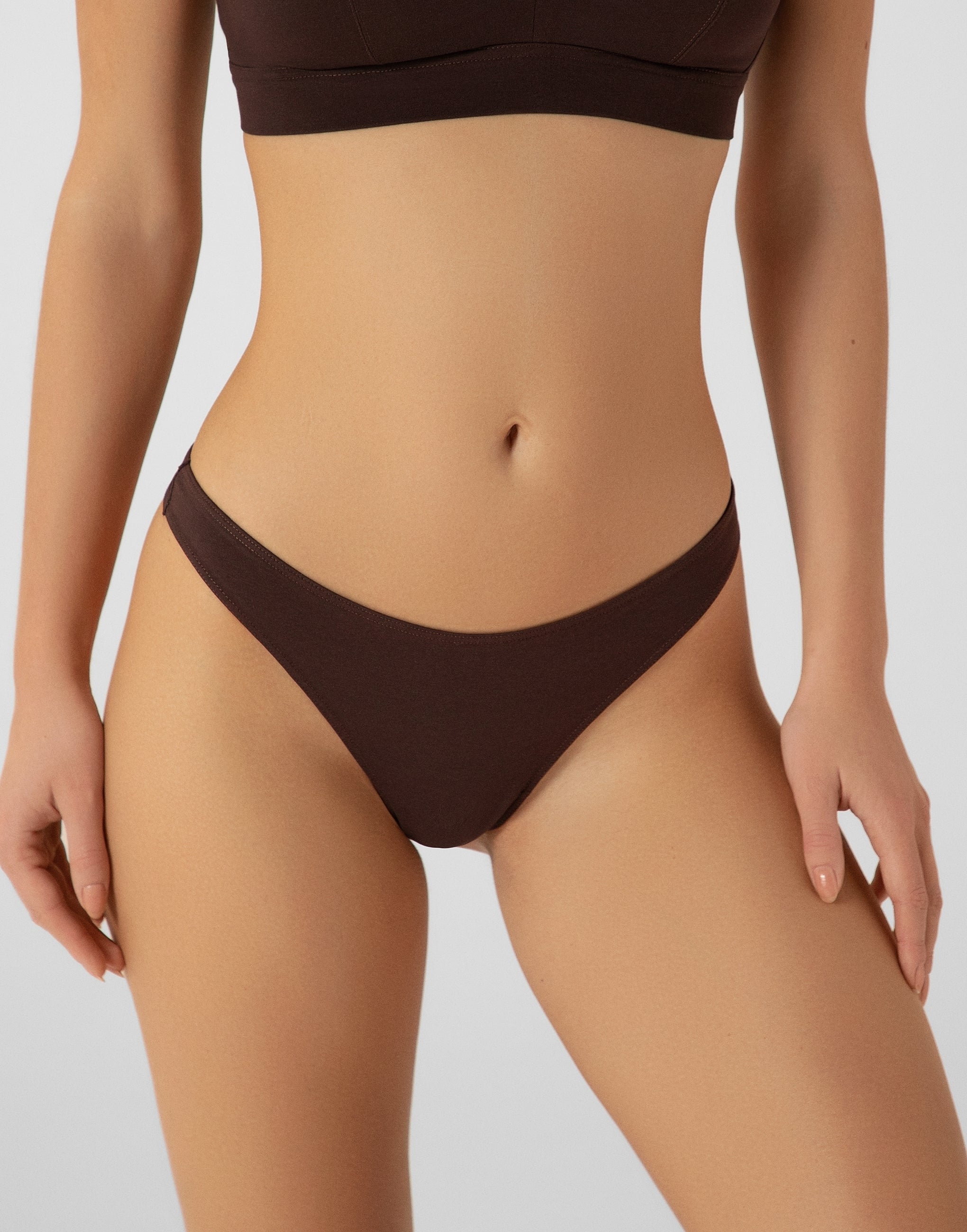 Set of 3 Brazilian Mid-Rise Briefs MD981