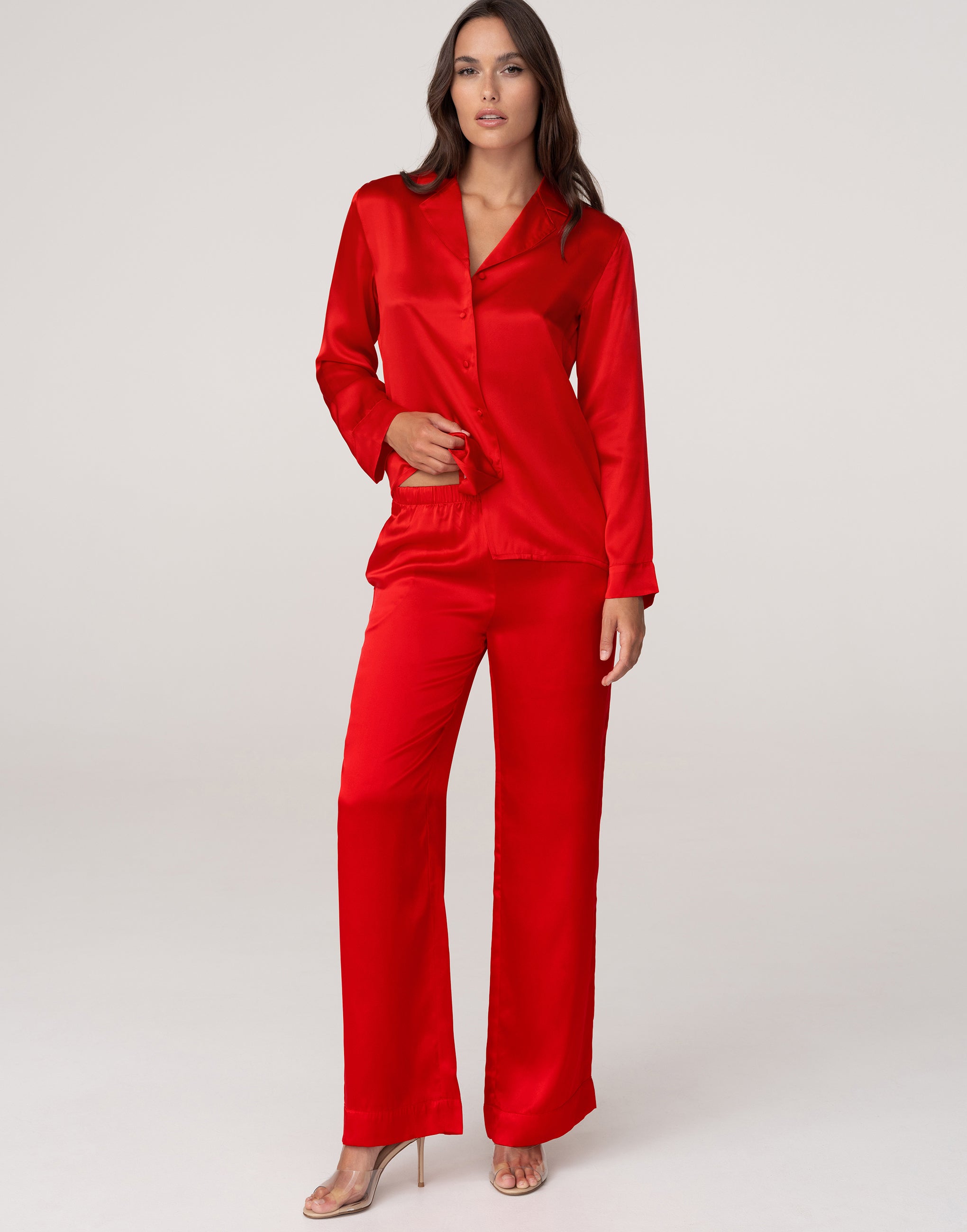 Pantalon en soie PD267