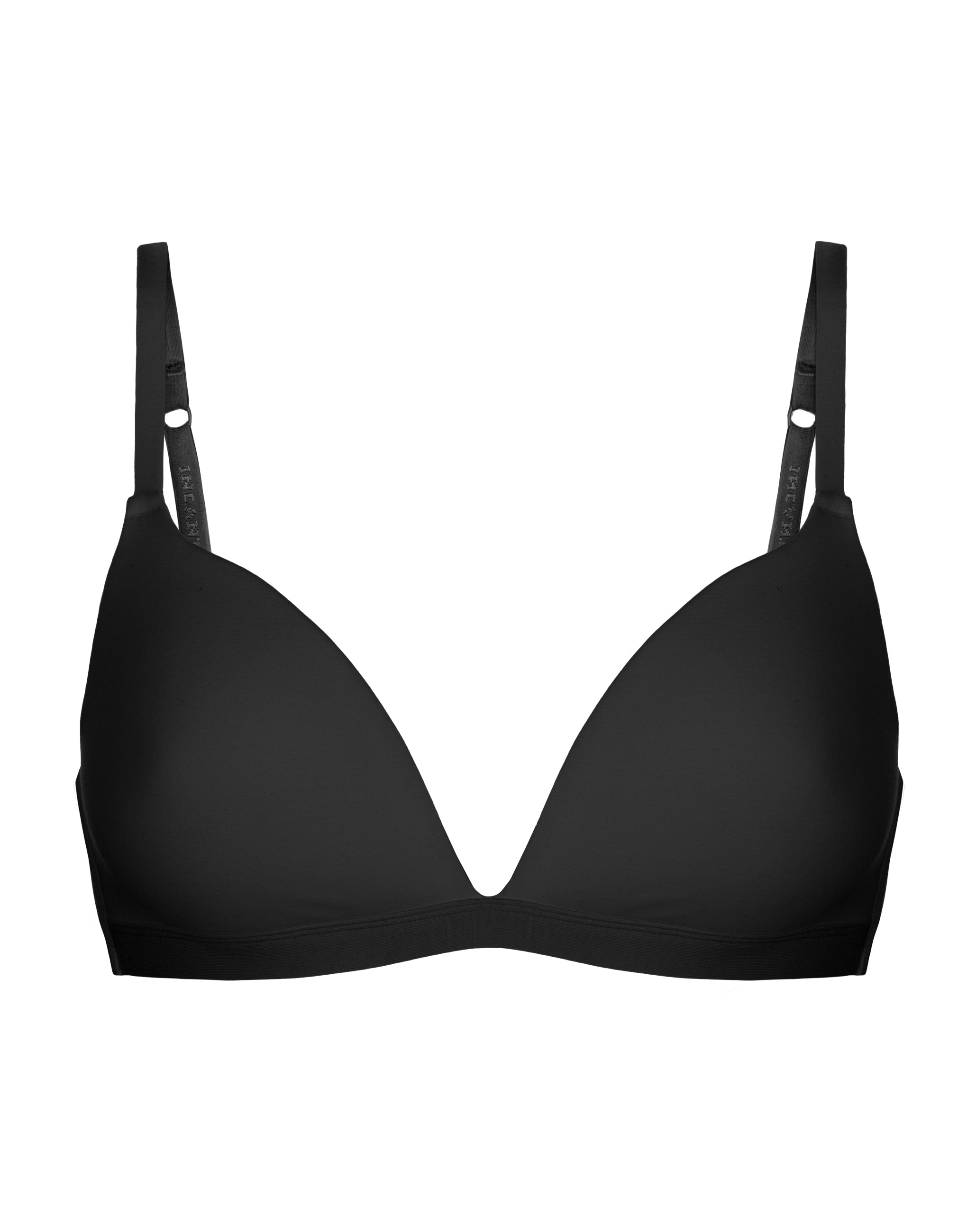 Comfort underwireless preformed triangle bra