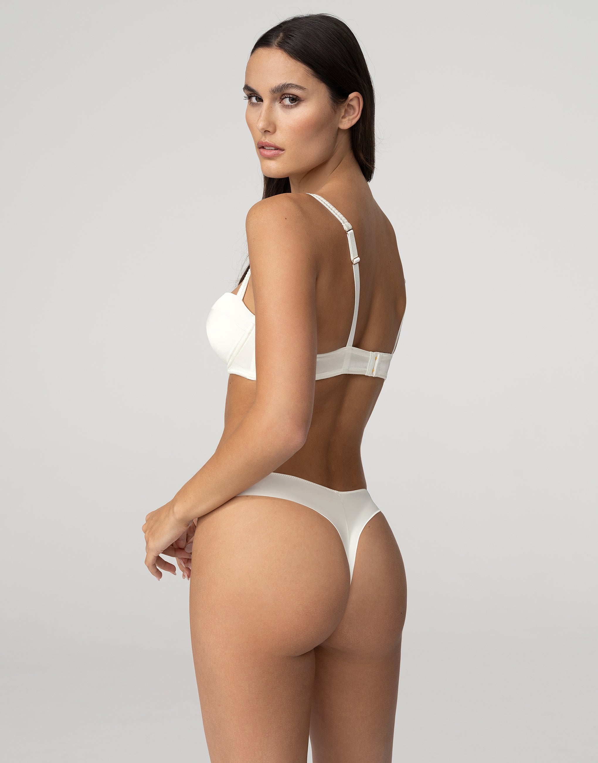 CD377 Mid-Rise Silk Thong