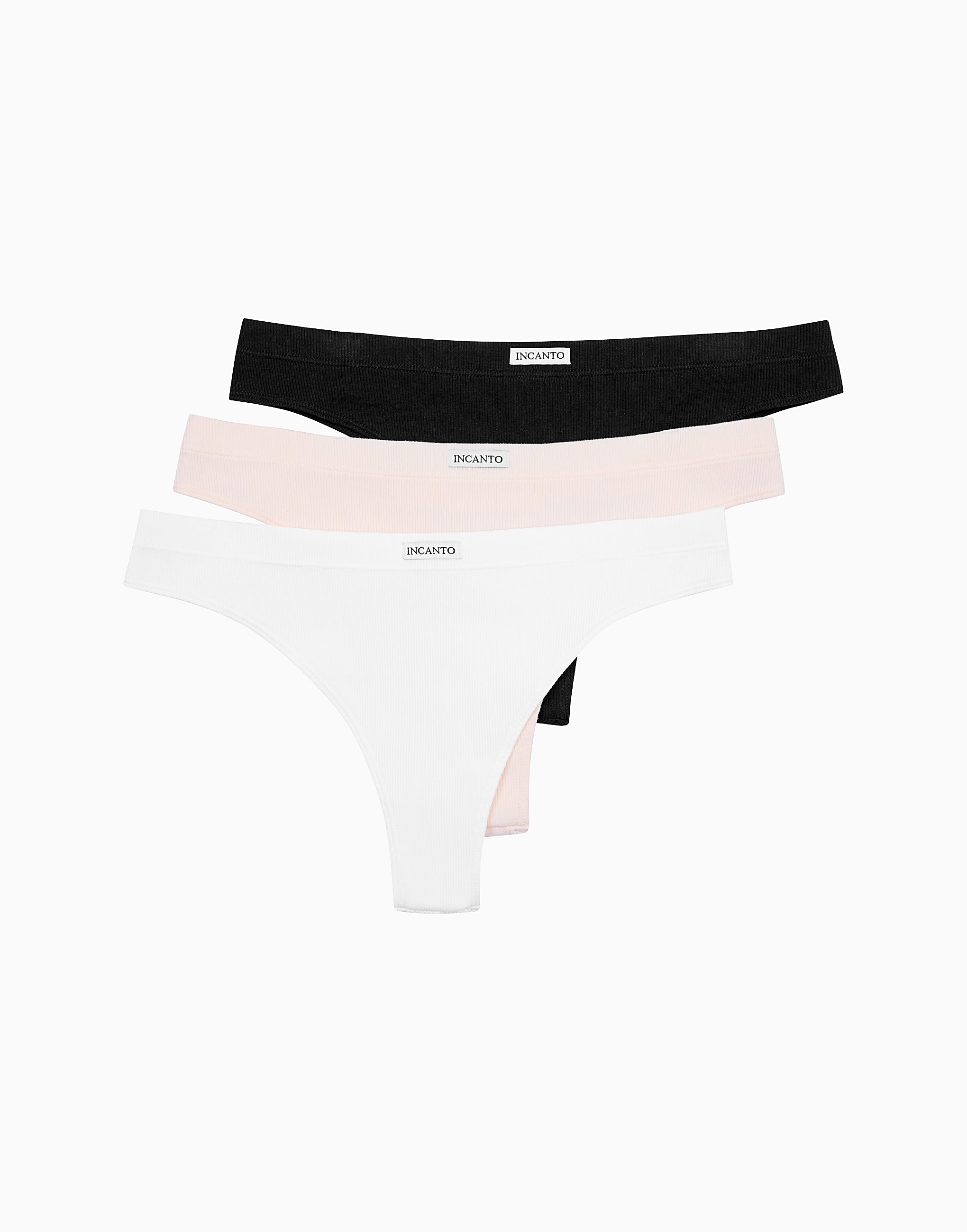 Set of 3 Brazilian Mid-Rise Briefs MD840