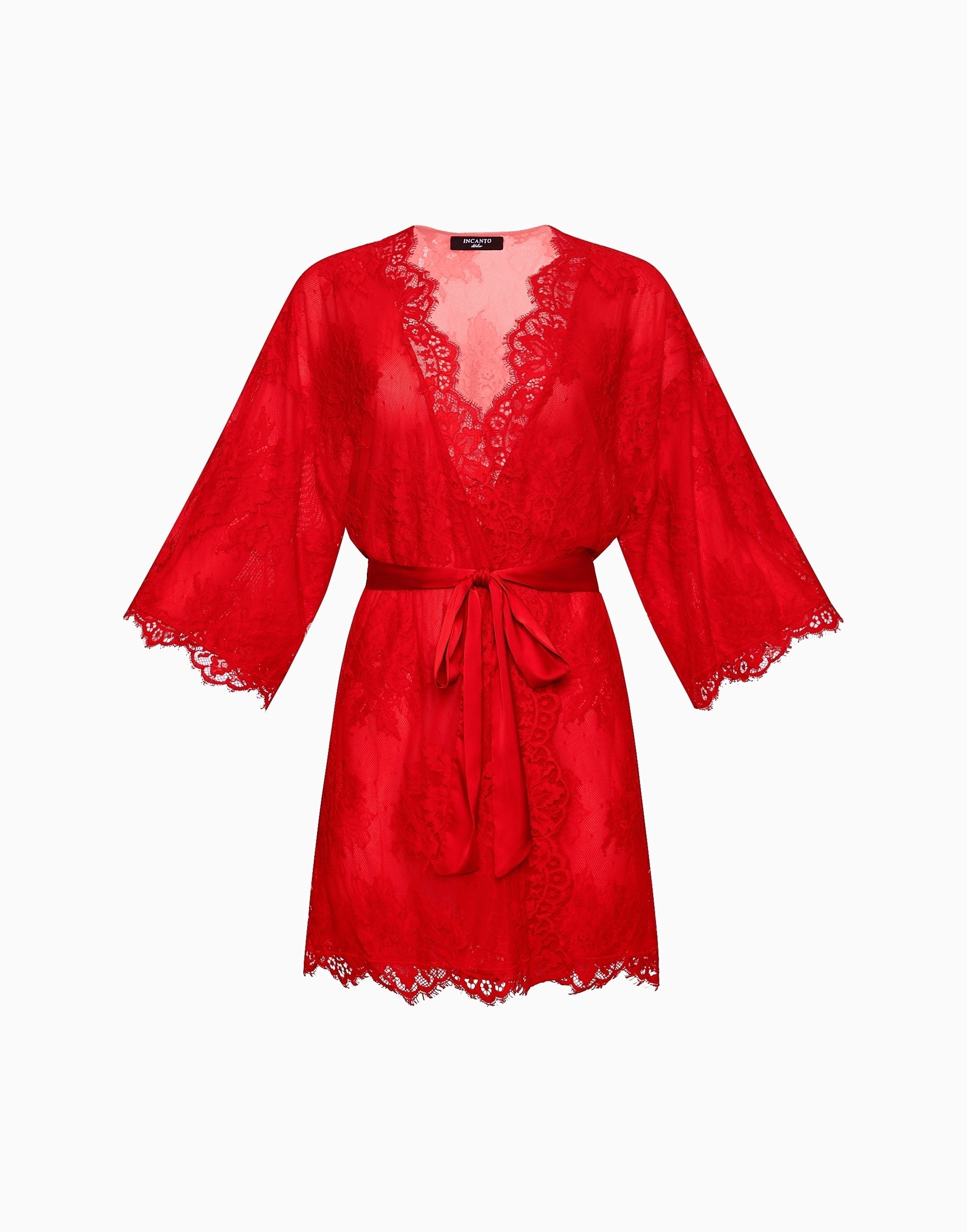PD841 Three-Quarter Sleeve Dressing Gown