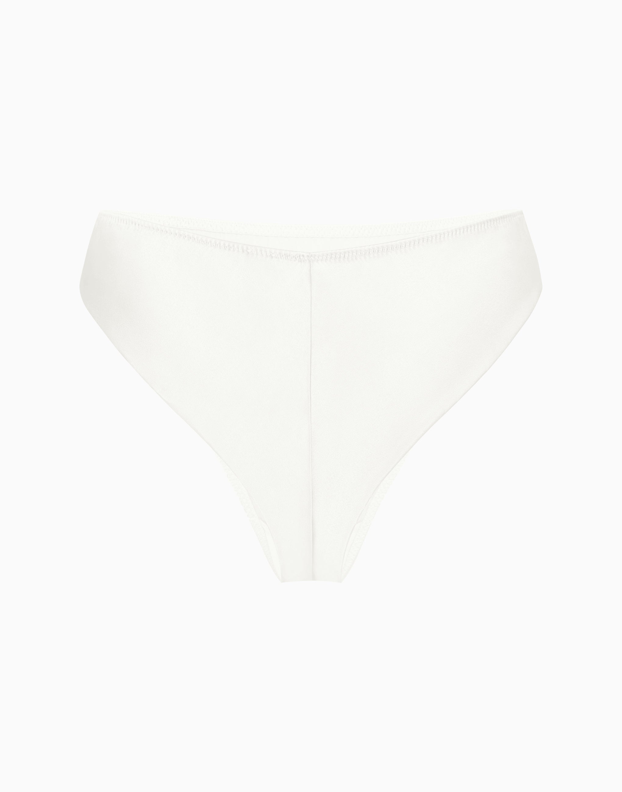 Culotte brésilienne taille mi-haute en soie CD377